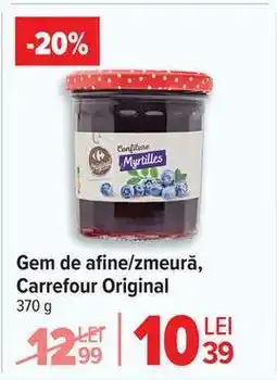 Carrefour Gem de afine/zmeură, Carrefour Original Ofertă