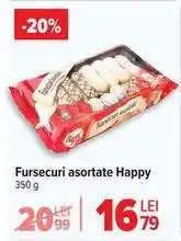 Carrefour Fursecuri asortate Happy Ofertă