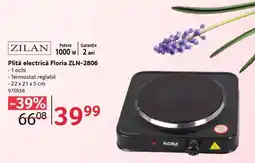 Selgros Plită electrică Floria ZLN-2806 Ofertă