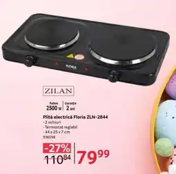 Selgros Plită electrică Floria ZLN-2844 Ofertă