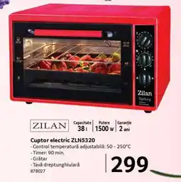 Selgros Cuptor electric ZLN5320 Ofertă