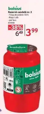 Selgros bolsius Rezervă candelă nr. 3 Ofertă