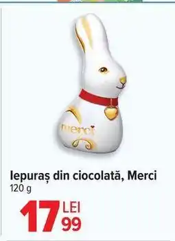 Carrefour Iepuraș din ciocolată, Merci Ofertă