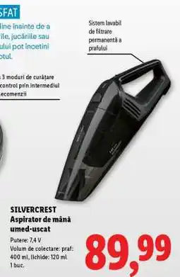 Lidl Silvercrest Aspirator de mână umed-uscat Ofertă