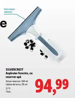 Lidl SILVERCREST Aspirator ferestre, cu rezervor apă Ofertă