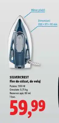 Lidl SILVERCREST Fier de călcat, de voiaj Ofertă