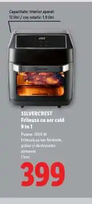 Lidl SILVERCREST Friteuză cu aer cald 9 în 1 Ofertă