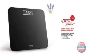 Cântar de baie TEFAL Premiss PP1500VO