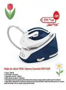Carrefour Stație de călcat TEFAL Express Essential SV6116E0 Ofertă