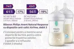 Carrefour Biberon Philips Avent Natural Response Ofertă