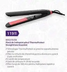 Carrefour Placă de îndreptat părul ThermoProtect StraightCare Essential Ofertă