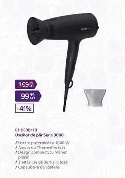 Carrefour BHD308/10 Uscător de păr Seria 3000 Ofertă