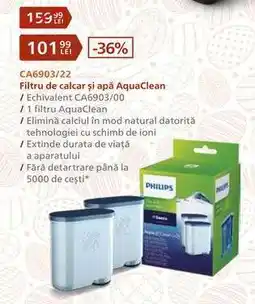 Carrefour CA6903/22 Filtru de calcar și apă AquaClean Ofertă