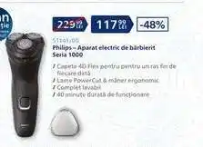 Carrefour Philips – Aparat electric de bărbierit Seria 1000 Ofertă