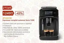 Carrefour Espressor complet automat Seria 1200 Ofertă