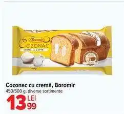 Carrefour Cozonac cu cremă, Boromir Ofertă