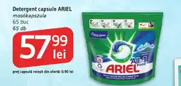 Supeco Detergent capsule ARIEL Ofertă