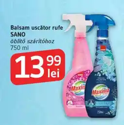 Supeco Balsam uscător rufe SANO Ofertă