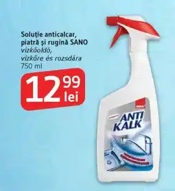 Supeco Soluţie anticalcar, piatră şi ruginǎ SANO Ofertă