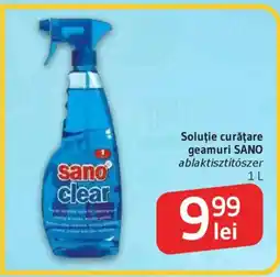Supeco Soluţie curăţare geamuri SANO Ofertă