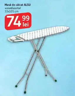 Supeco Masă de călcat ALSU Ofertă