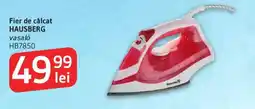 Supeco Fier de călcat HAUSBERG Ofertă