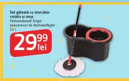 Supeco Set găleată cu storcător rotativ și mop Ofertă