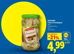 Lidl FRESHONA Ciuperci Champignon Ofertă