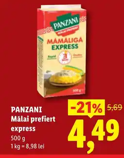 Lidl PANZANI Mǎlai prefiert express Ofertă