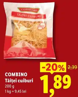 Lidl COMBINO Tăiţei cuiburi Ofertă
