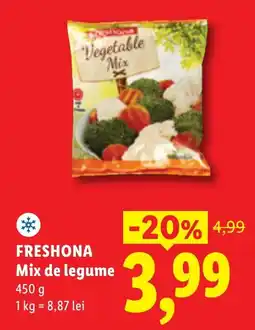 Lidl FRESHONA Mix de legume Ofertă