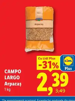 Lidl CAMPO LARGO Аграсаș Ofertă