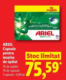 Lidl ARIEL Capsule pentru maşina de spălat Ofertă