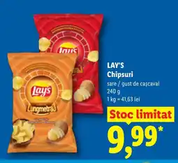 Lidl LAY'S Chipsuri Ofertă