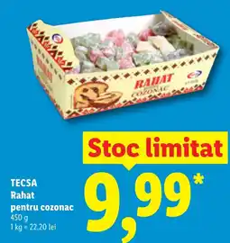 Lidl TECSA Rahat pentru cozonac Ofertă