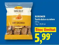 Lidl BOROMIR Turtă dulce cu miere Ofertă