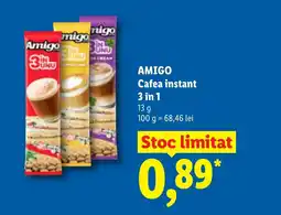 Lidl AMIGO Cafea instant 3 in 1 Ofertă