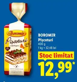 Lidl BOROMIR Piscoturi Ofertă