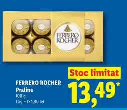Lidl FERRERO ROCHER Praline Ofertă