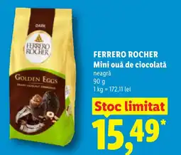 Lidl FERRERO ROCHER Mini ouă de ciocolată Ofertă