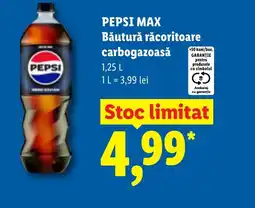 Lidl PEPSI MAX Băutură răcoritoare carbogazoasă Ofertă