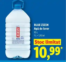 Lidl BLUE ZIZIN Apă de izvor Ofertă