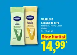 Lidl VASELINE Loţiune de corp Ofertă