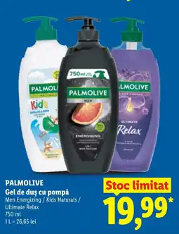 Lidl PALMOLIVE Gel de duş cu pompă Ofertă