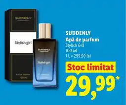 Lidl SUDDENLY Apă de parfum Ofertă