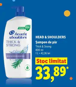 Lidl HEAD & SHOULDERS Şampon de păr Ofertă