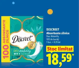 Lidl DISCREET Absorbante zilnice Ofertă