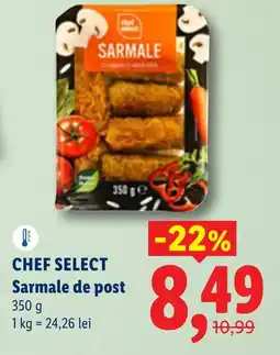 Lidl CHEF SELECT Sarmale de post Ofertă