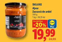 Lidl DELUXE Ajvar Zacuscă de ardei Ofertă