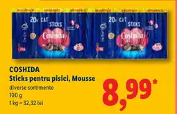 Lidl COSHIDA Sticks pentru pisici, Mousse Ofertă